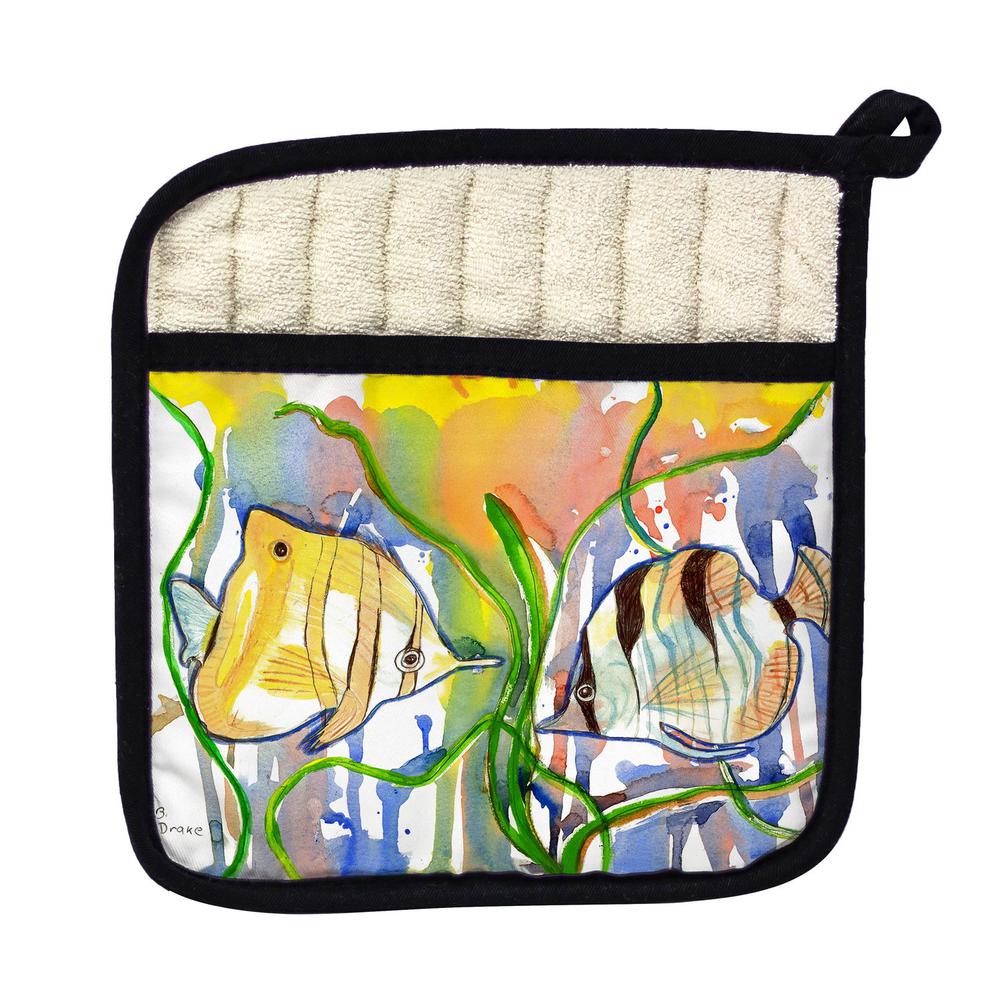Angel Fish Pot Holder. Picture 1