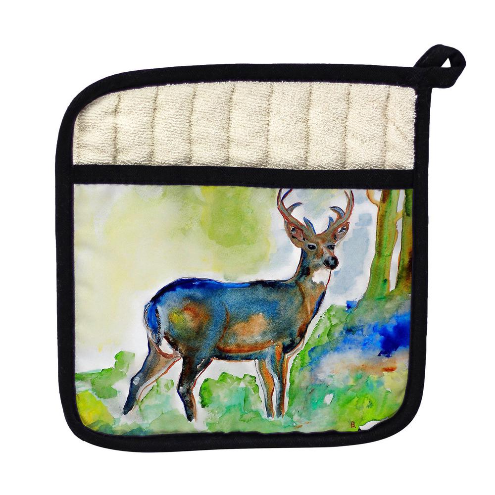 Betsy's Deer Pot Holder. Picture 1