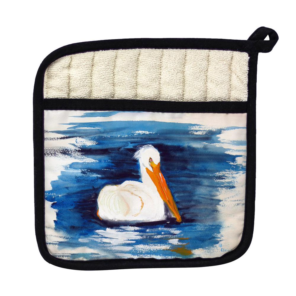 Spring Creek Pelican Pot Holder. Picture 1