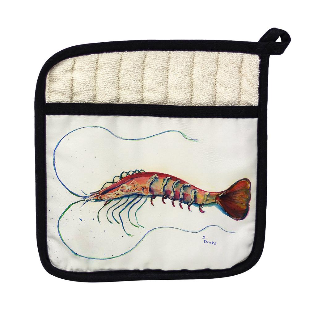 Betsy's Shrimp Pot Holder. Picture 1