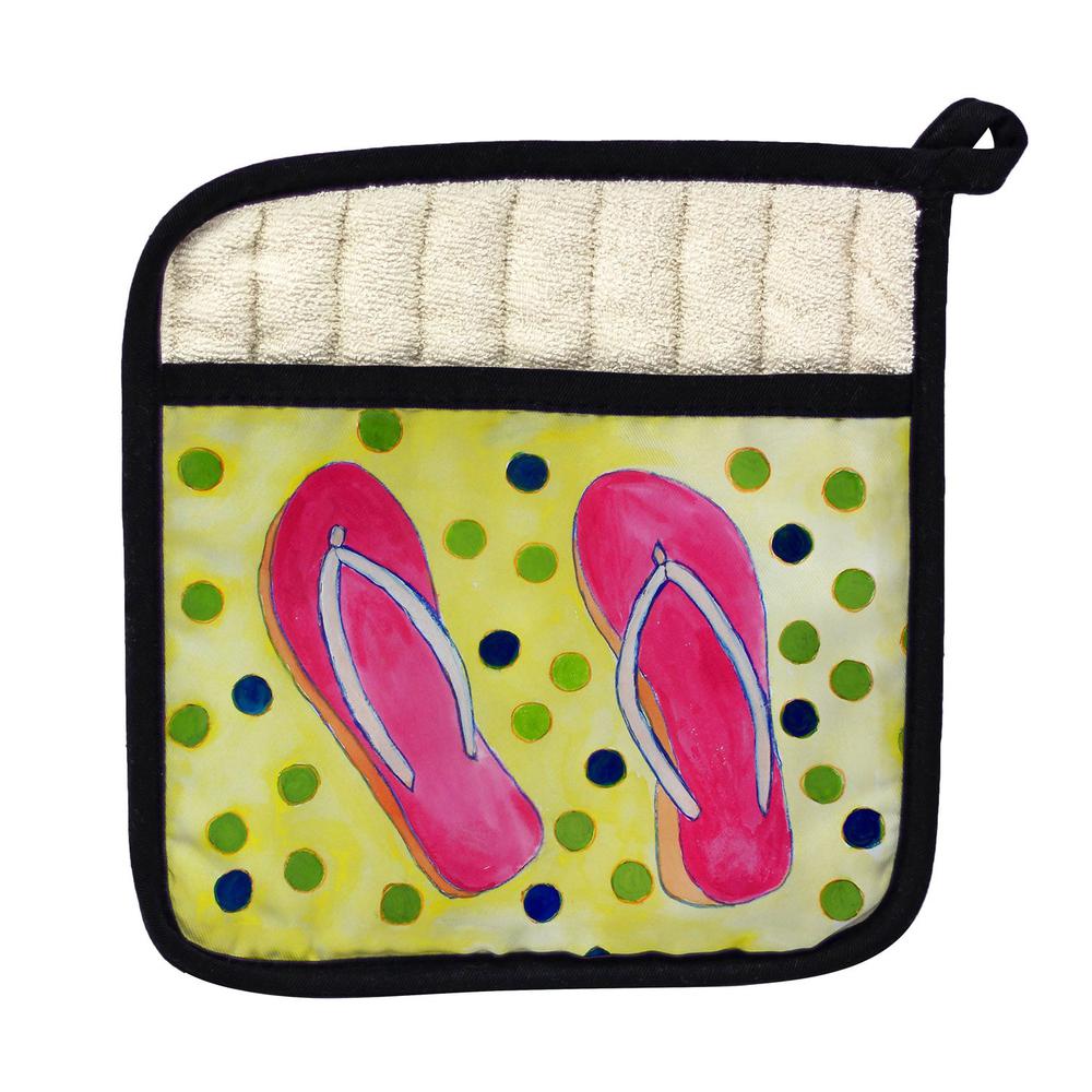 Flip Flops Pot Holder. Picture 1