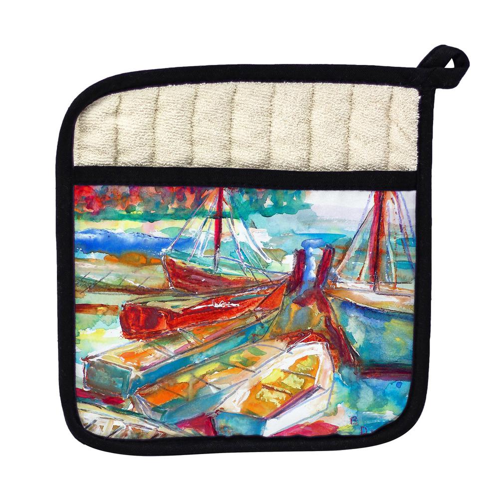 Betsy's Marina Pot Holder. Picture 1
