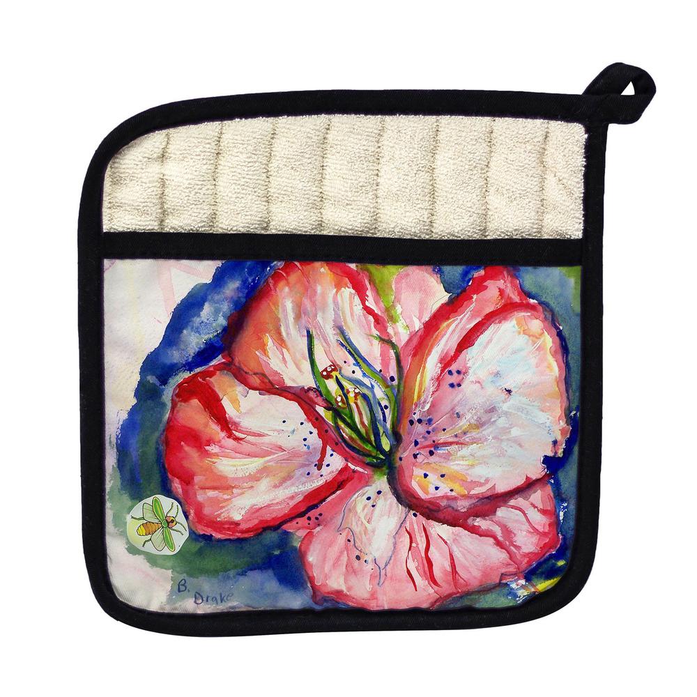 Hibiscus Pot Holder. Picture 1
