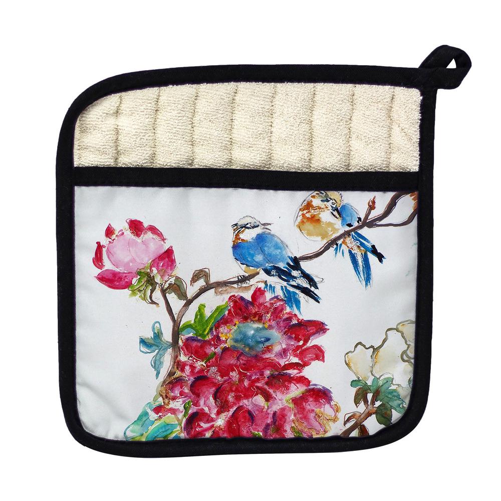 Camelia Pot Holder. Picture 1