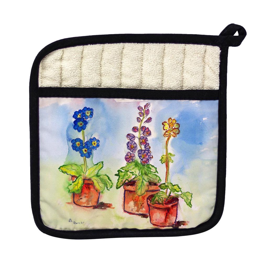 Potted Flowers Pot Holder. Picture 1
