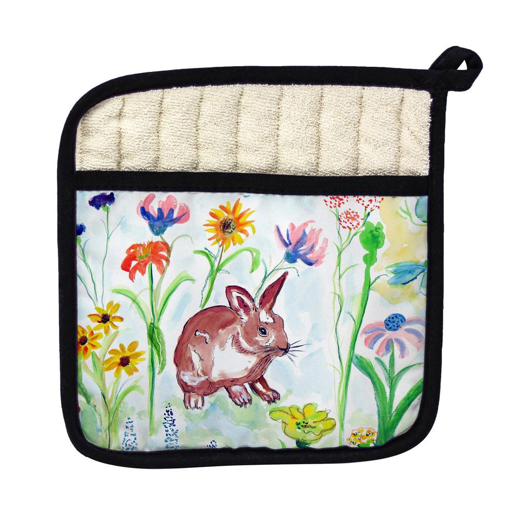 Whiskers Bunny Pot Holder. Picture 1