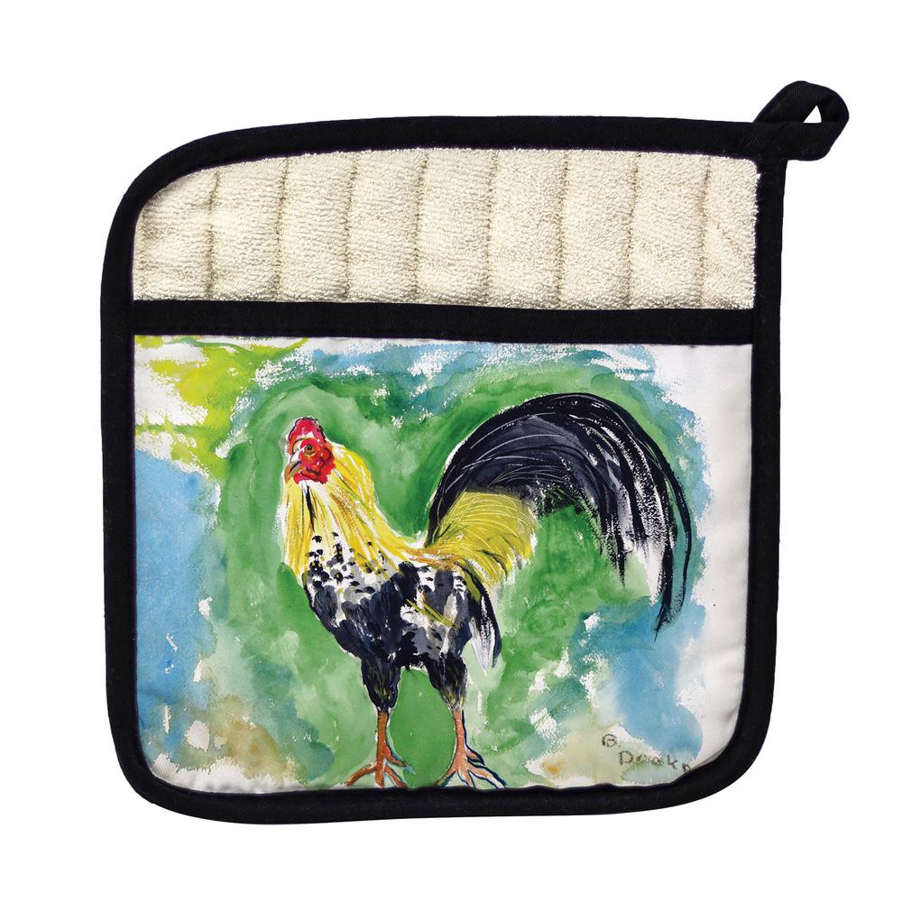 Bantam Rooster Pot Holder. Picture 1