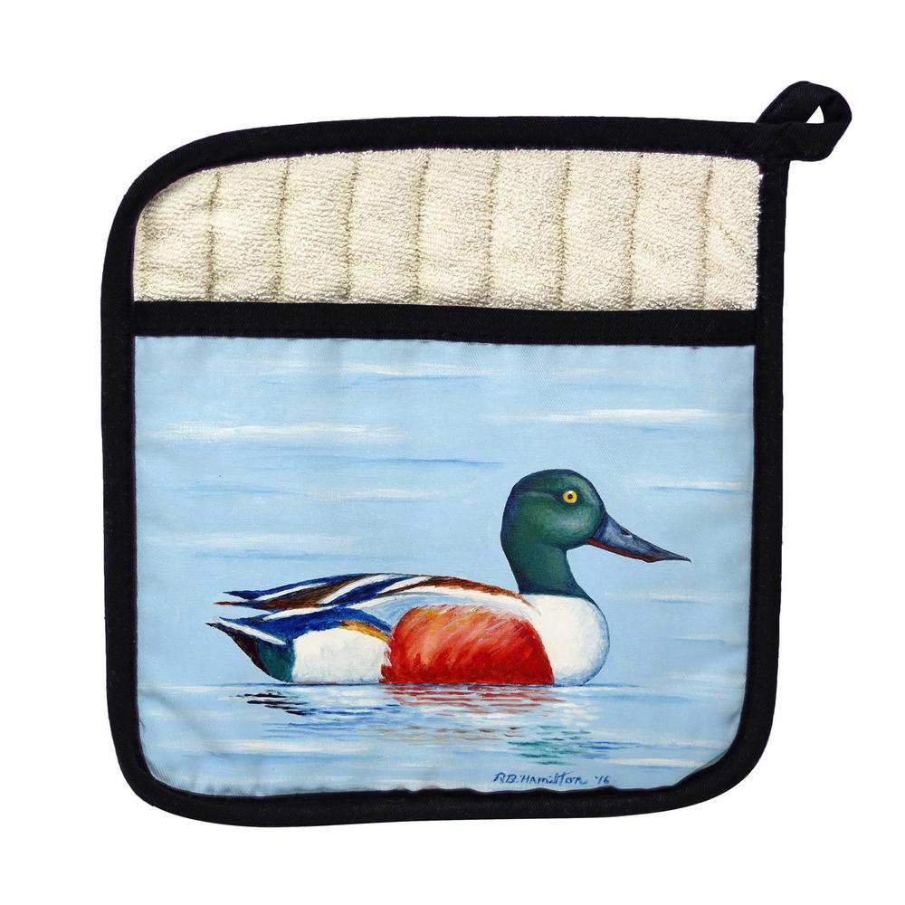 Northern Shoveler Pot Holder. Picture 1