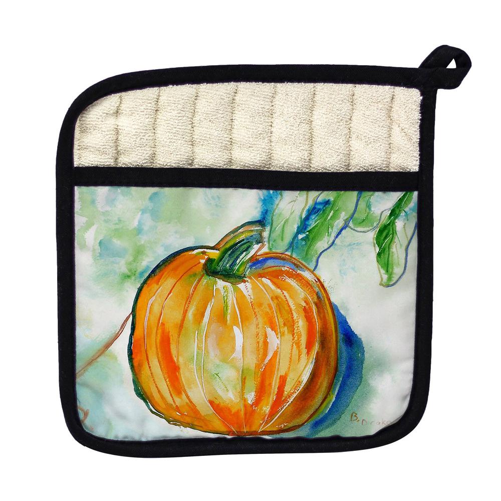 Pumpkin Pot Holder. Picture 1