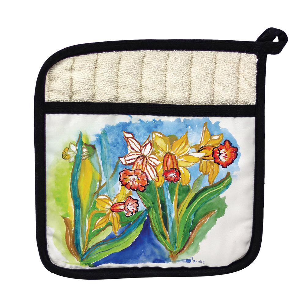 Daffodils Pot Holder. Picture 1