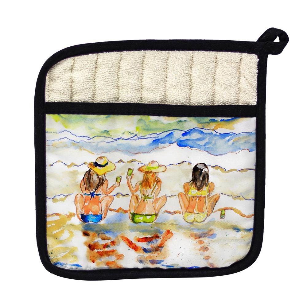 Bottoms Up Pot Holder. Picture 1