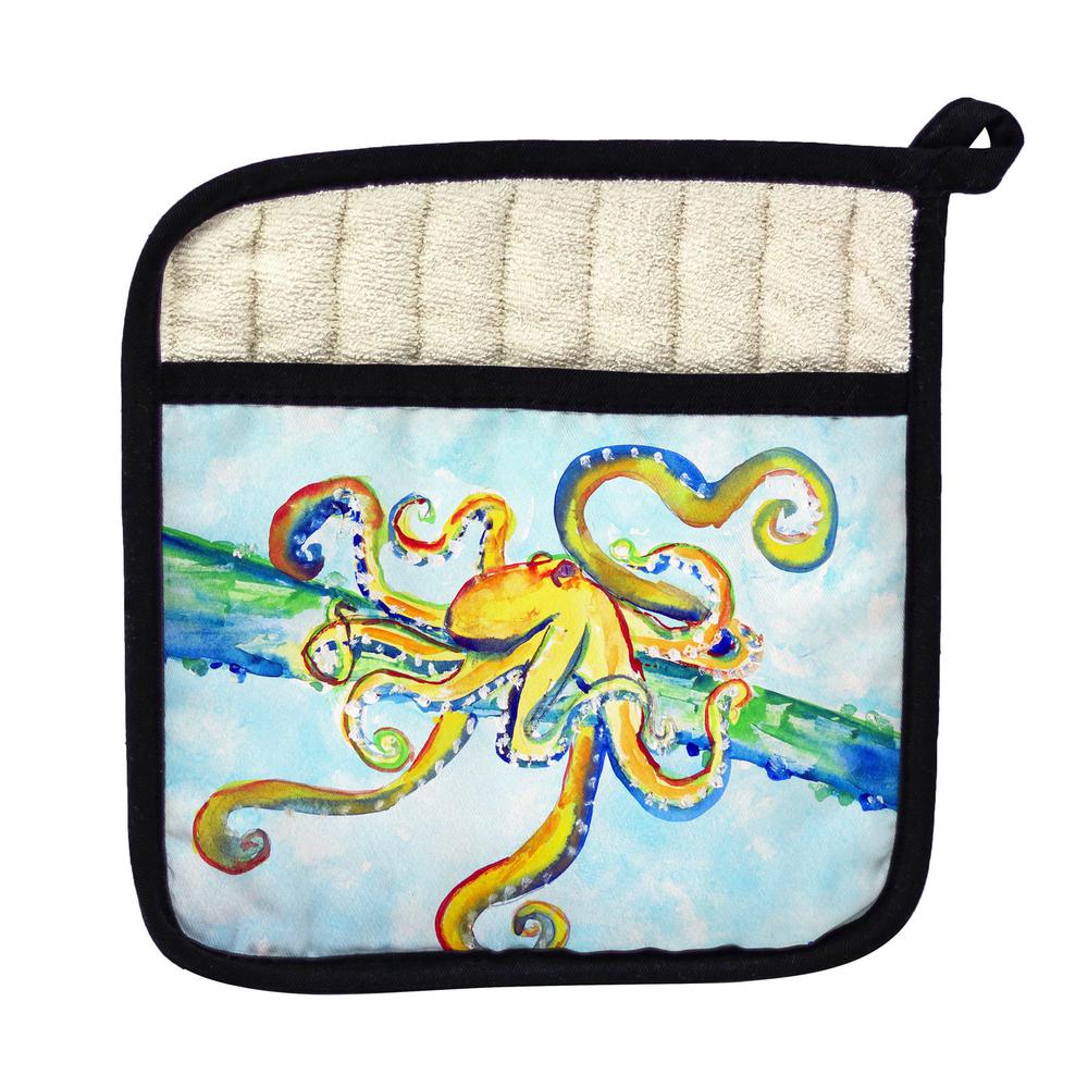 Crazy Octopus Pot Holder. Picture 1