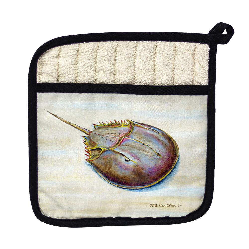 Horseshoe Crab Pot Holder. Picture 1
