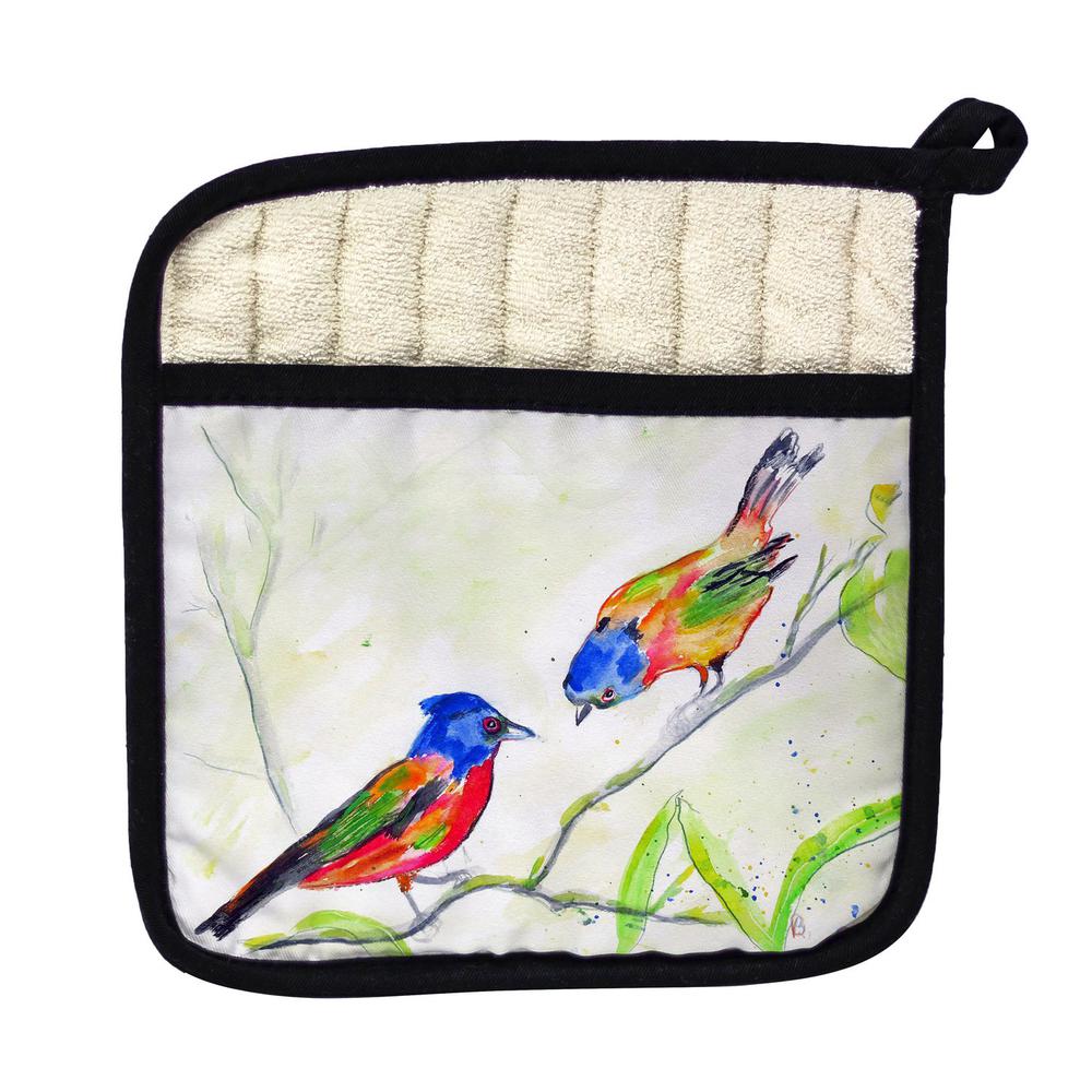 Betsy's Buntings Pot Holder. Picture 1