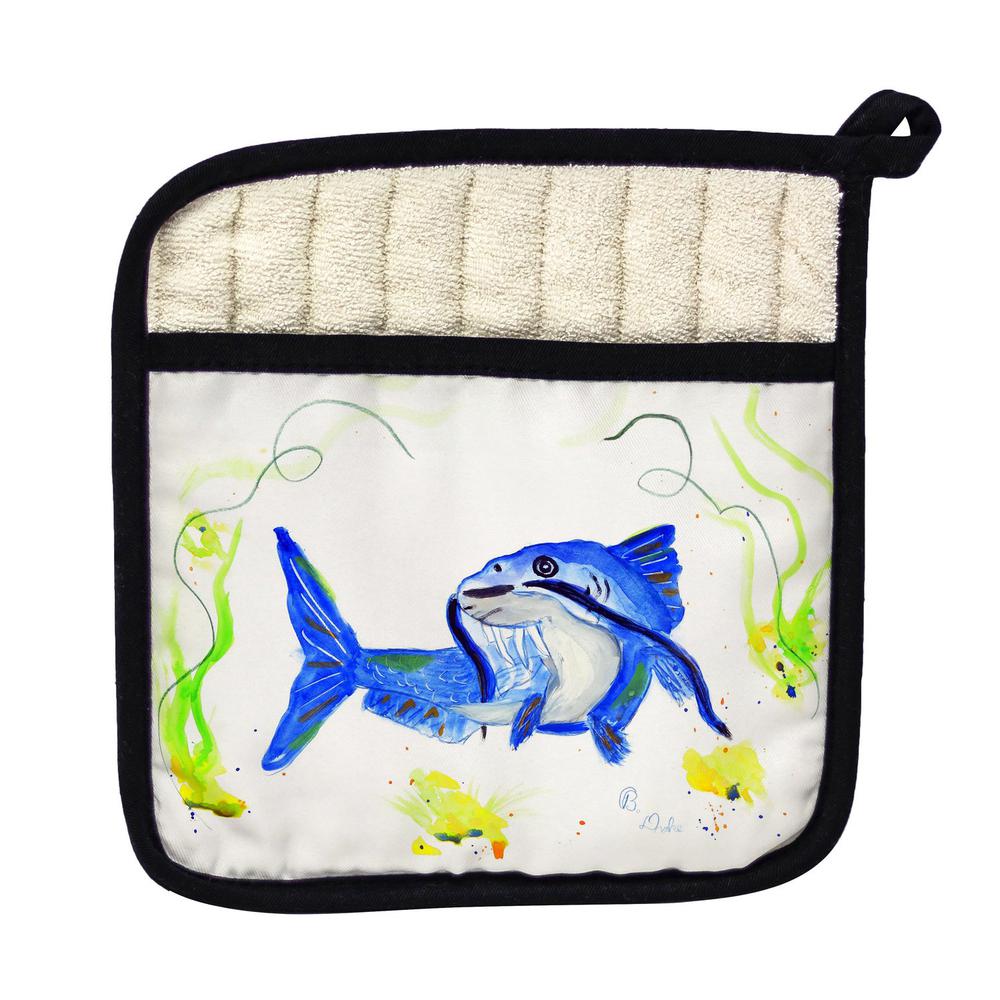 Betsy's Catfish Pot Holder. Picture 1