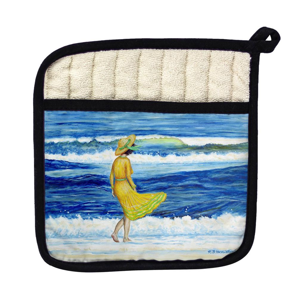 Rough Surf Pot Holder. Picture 1