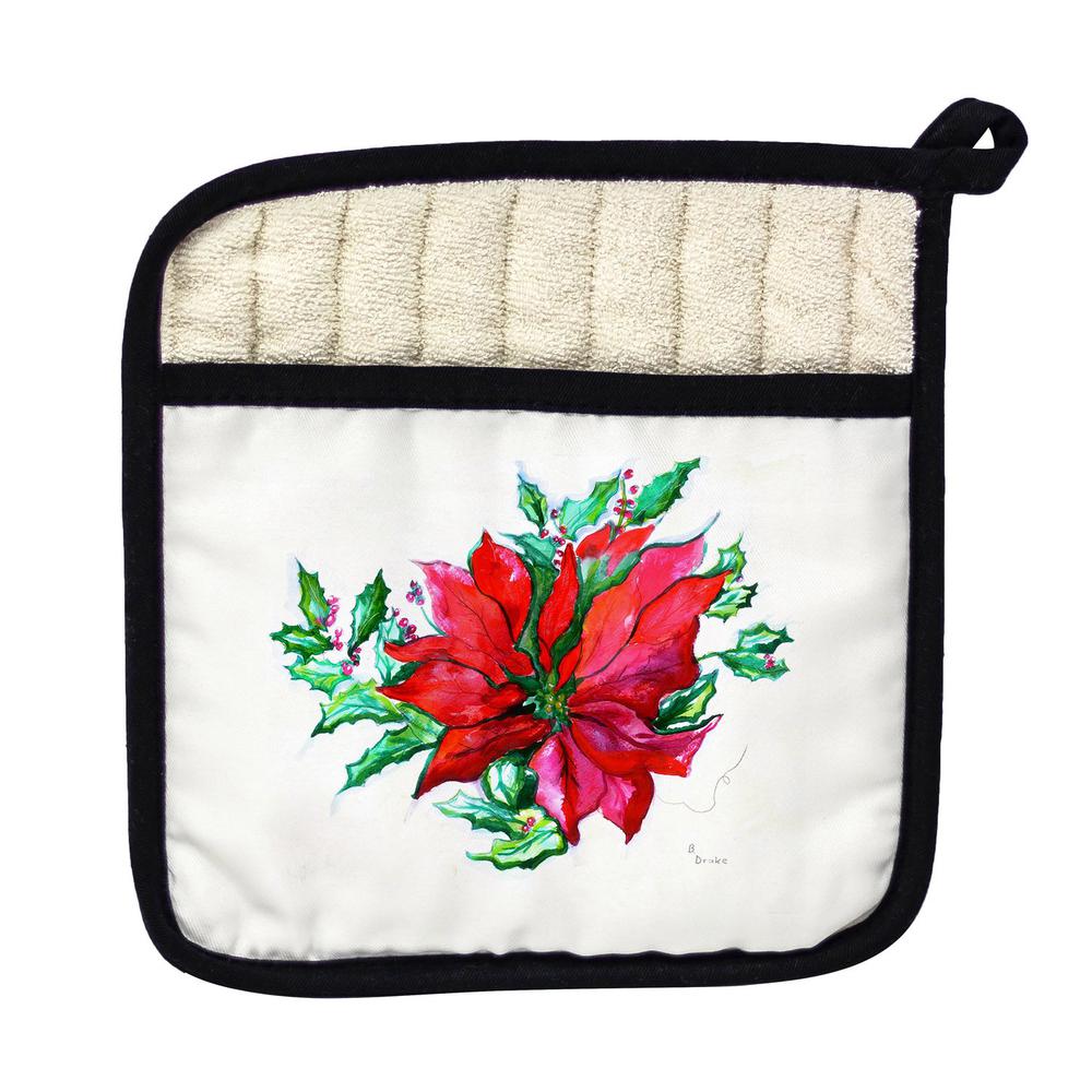 Poinsettia Pot Holder. Picture 1