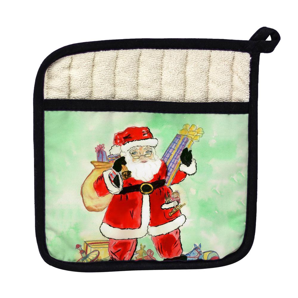 Santa Pot Holder. Picture 1