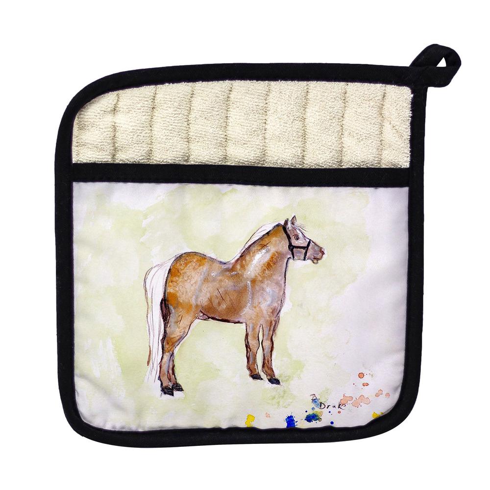 Shetland Pony Pot Holder. Picture 1