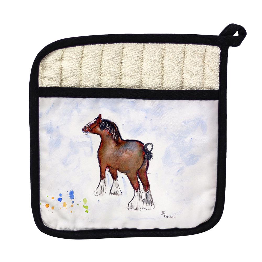 Clydesdale Pot Holder. Picture 1