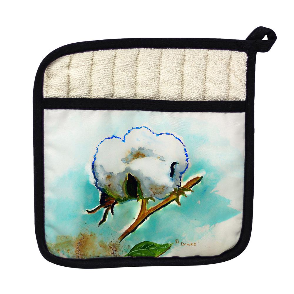 Cottonball Pot Holder. Picture 1