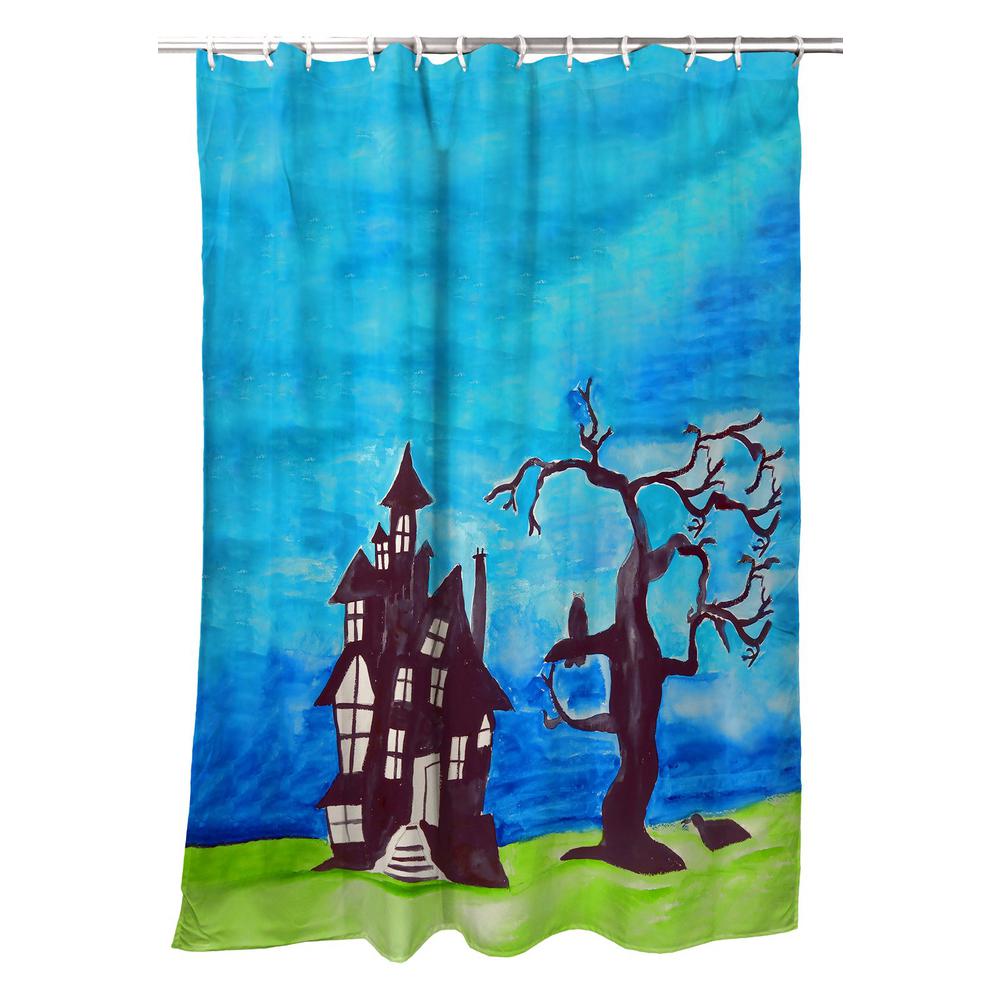 Haunted House Shower Curtain. Picture 1
