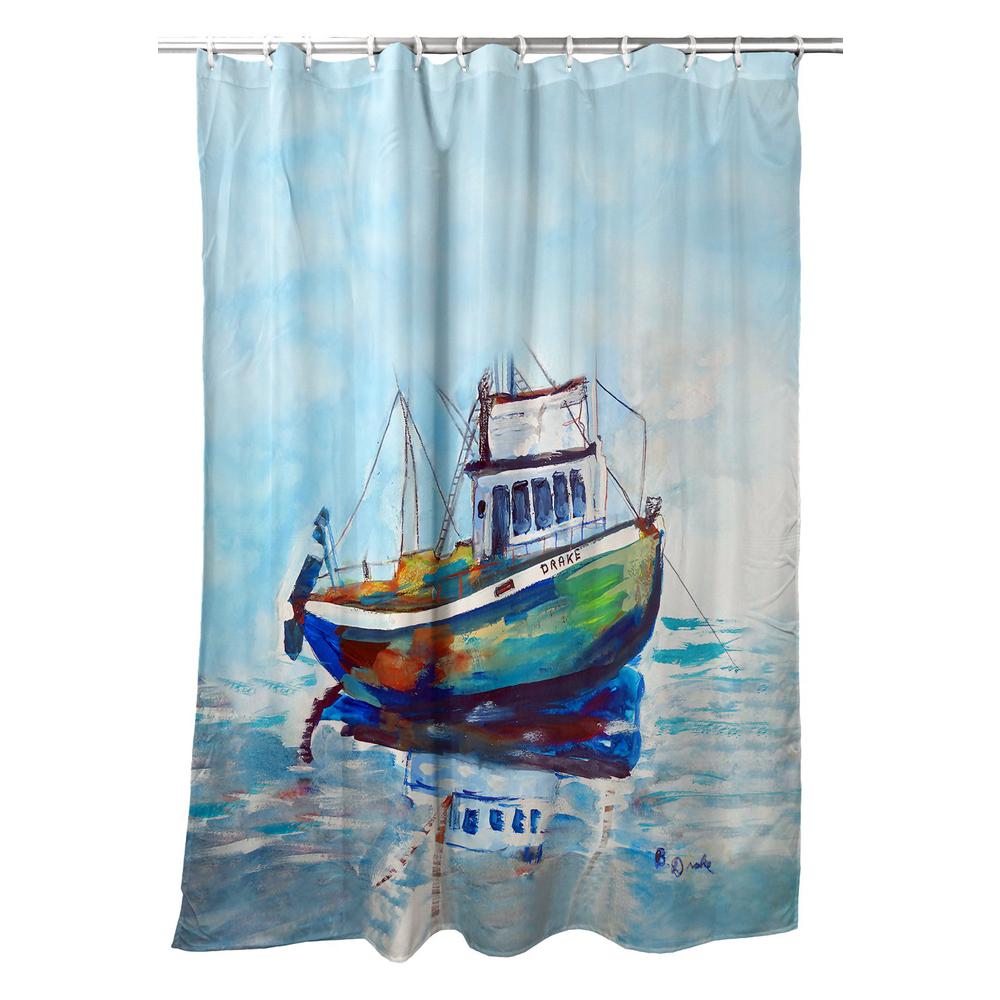 SS Drake Shower Curtain. Picture 1
