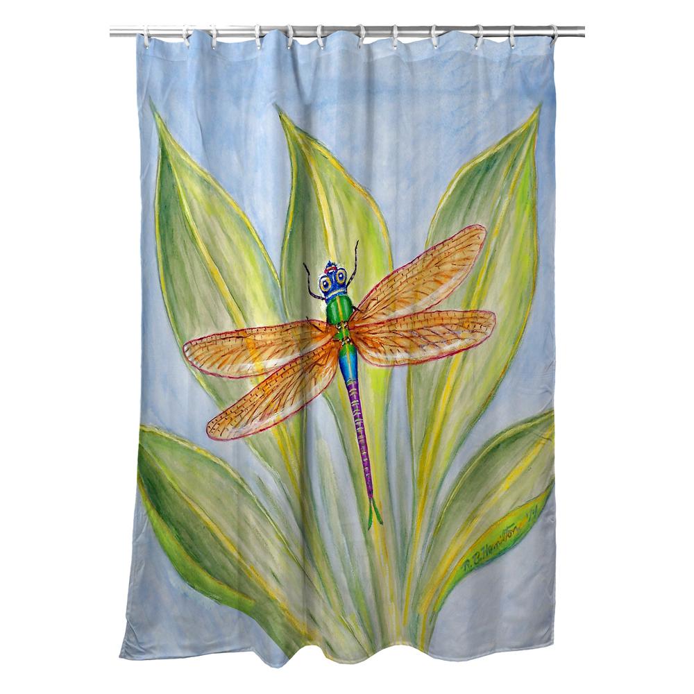 Dick's Dragonfly Shower Curtain. Picture 1