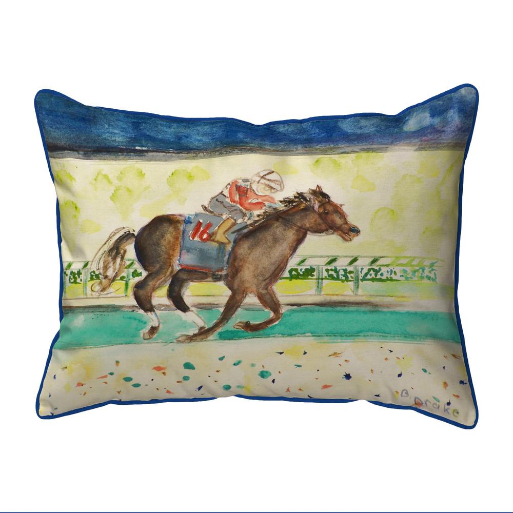 Derby Winner Small Indoor/Outdoor Pillow 11x14. Picture 1
