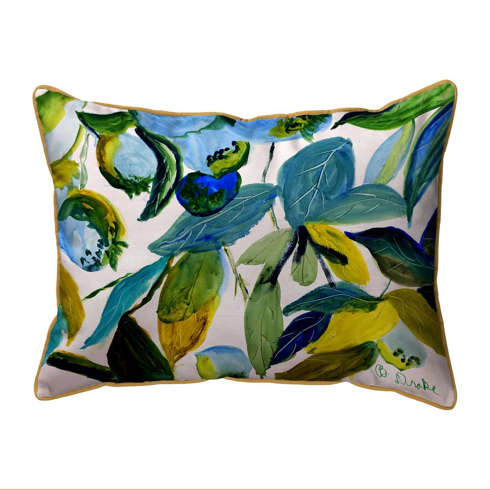 Blueberries Small Pillow 11x14. Picture 1