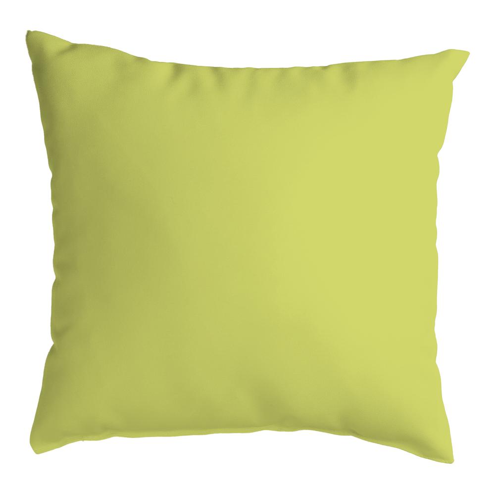 Sulphur Butterfly & Clover Small Indoor/Outdoor Pillow 12x12. Picture 2