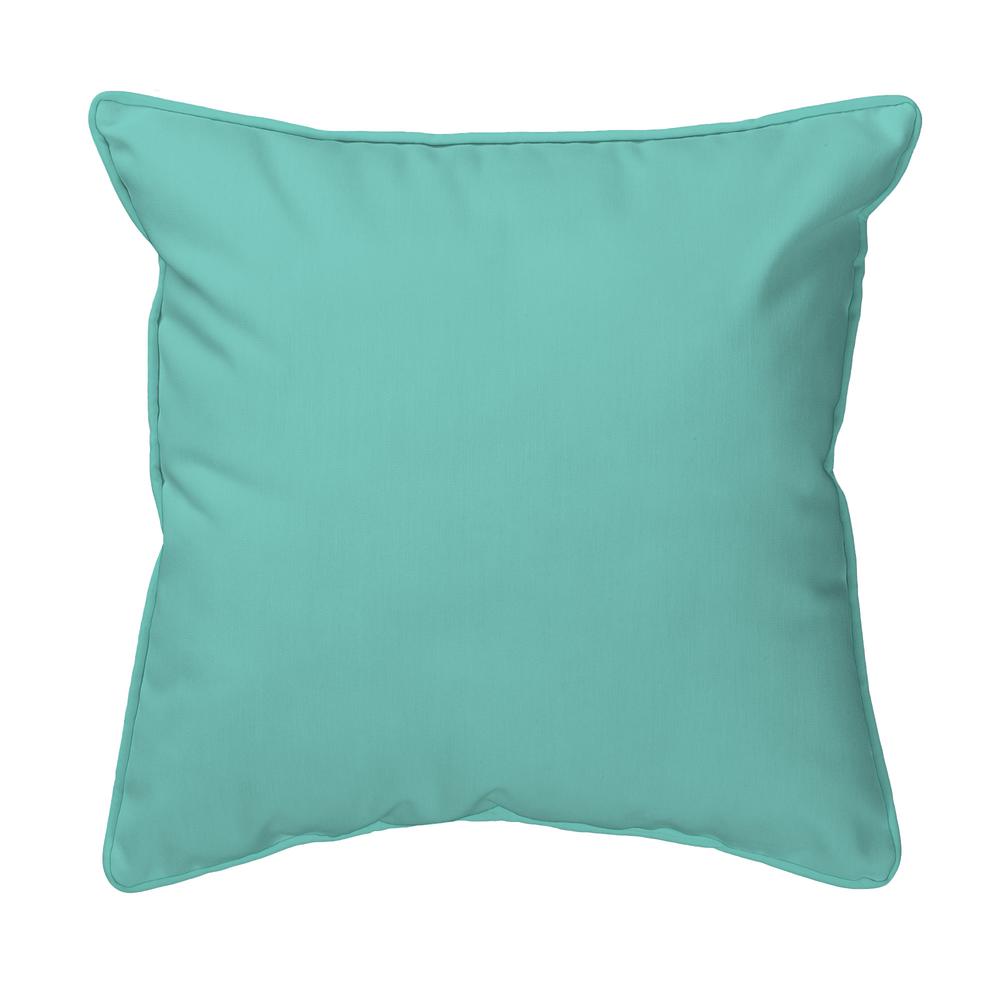 Turtle Looking At Me Small Indoor/Outdoor Pillow 12x12. Picture 2