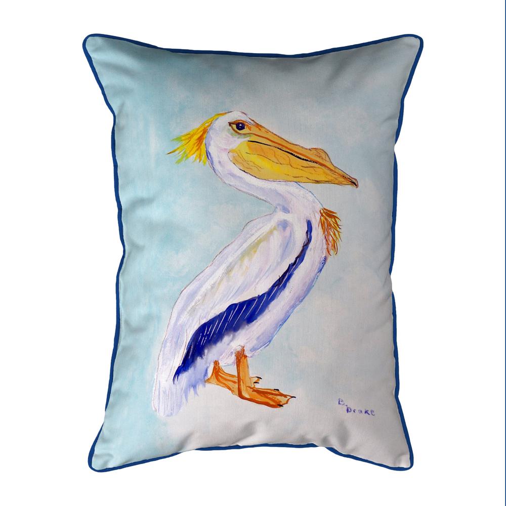 King Pelican Small Indoor/Outdoor Pillow 11x14. Picture 1