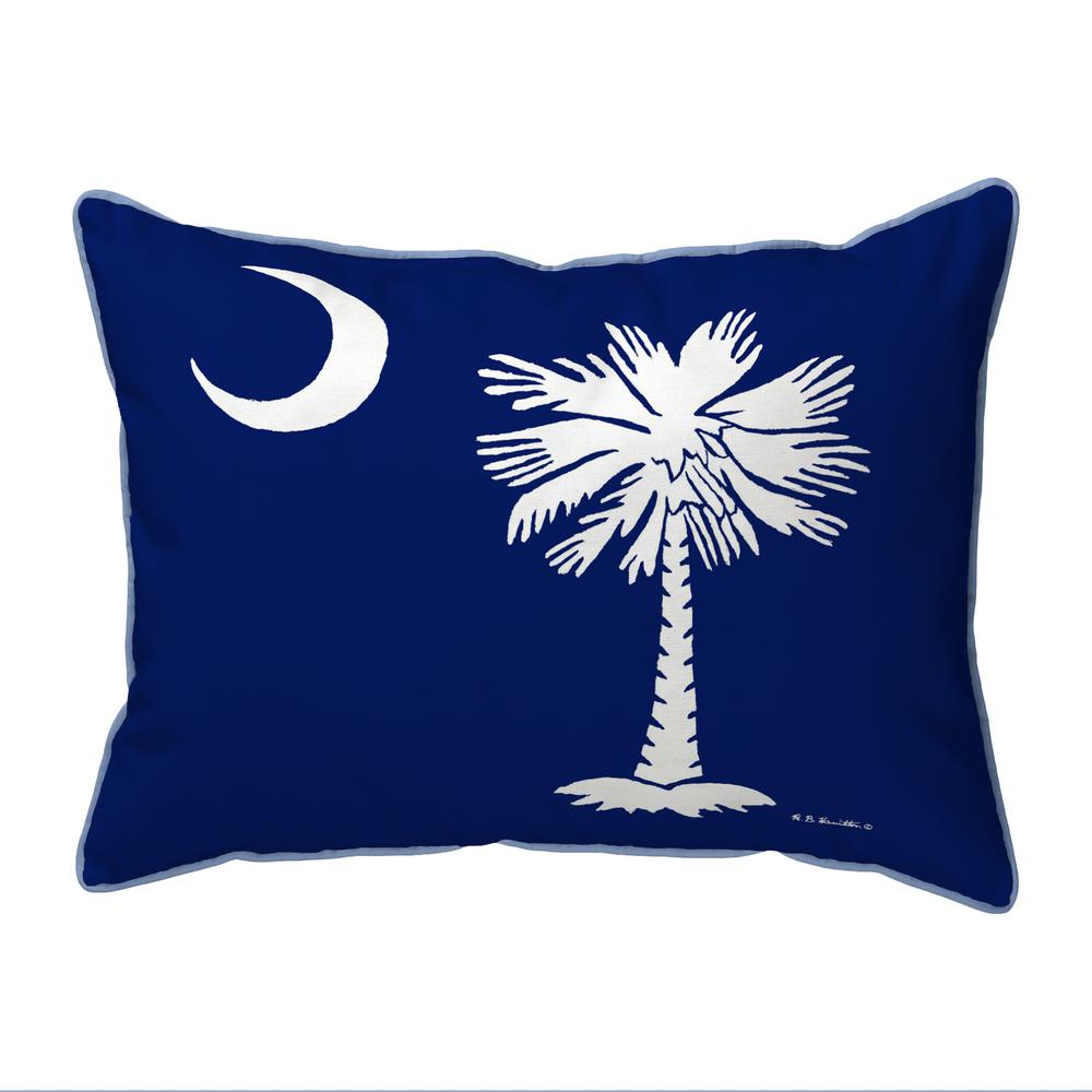 Palmetto Moon Small Indoor/Outdoor Pillow 11x14. Picture 1