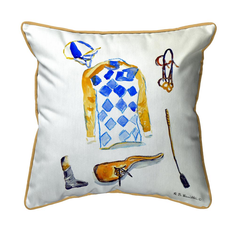Racing Gear Small Indoor/Outdoor Pillow 12x12. Picture 1