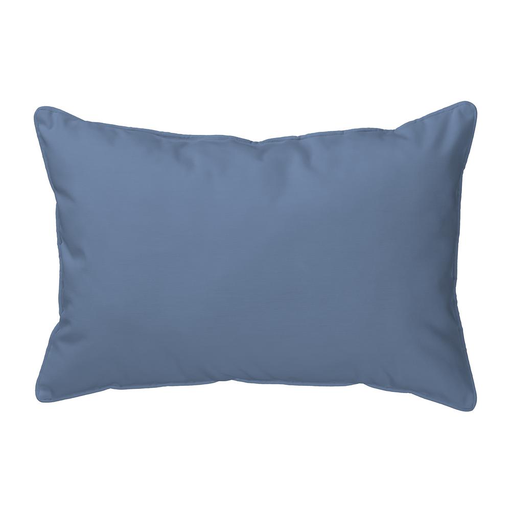 Blue Egret Small Pillow 11x14. Picture 2