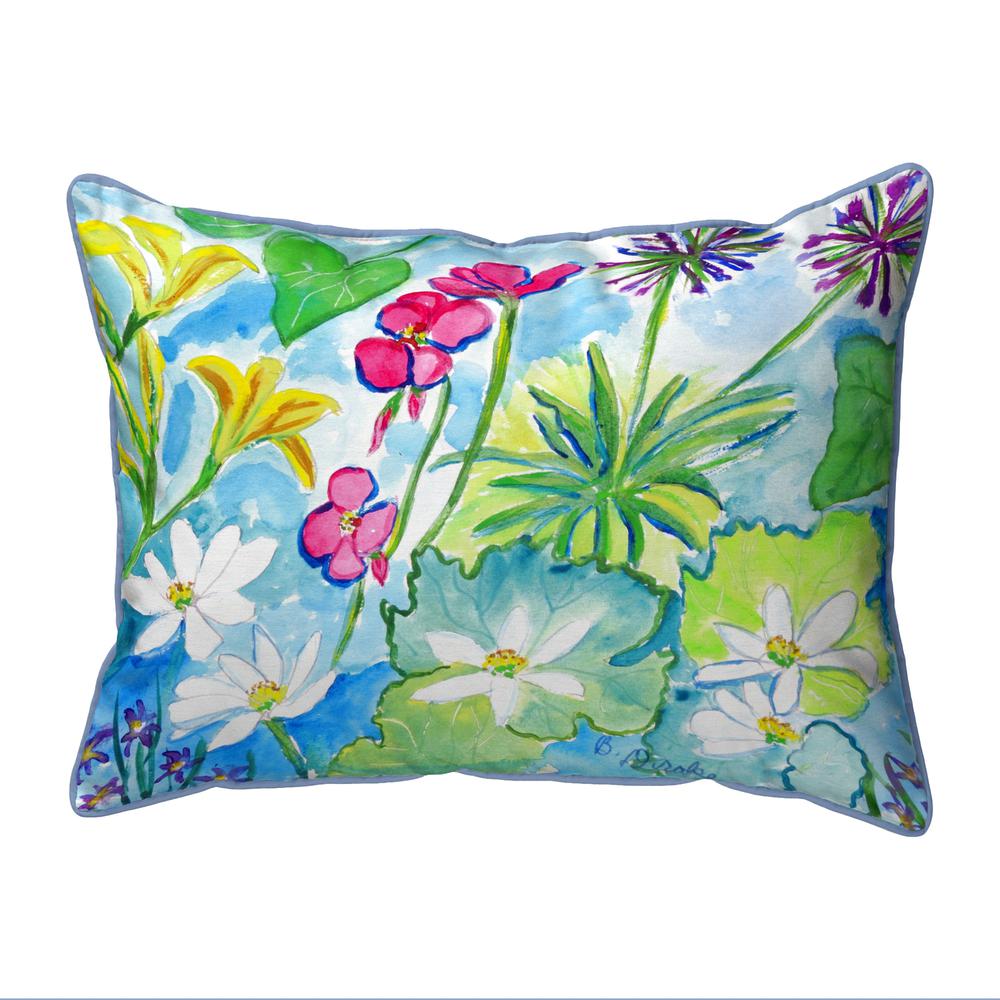 Wild Garden Small Pillow 11x14. Picture 1
