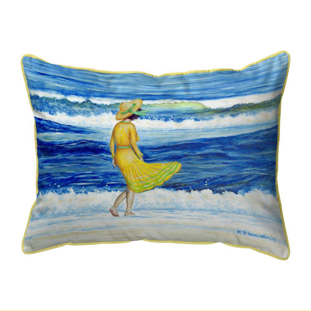 Rough Surf Small Indoor/Outdoor Pillow 11x14. Picture 1