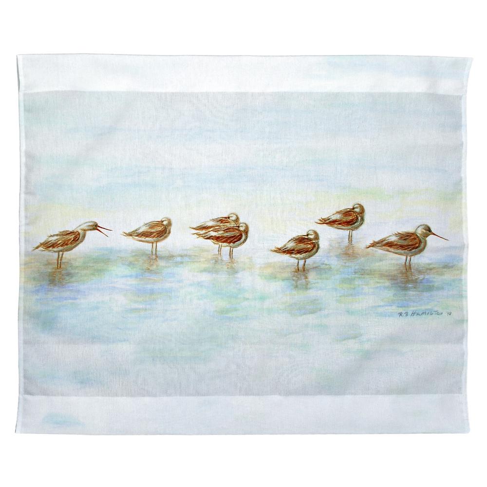 Avocets Outdoor Wall Hanging 24x30. Picture 1