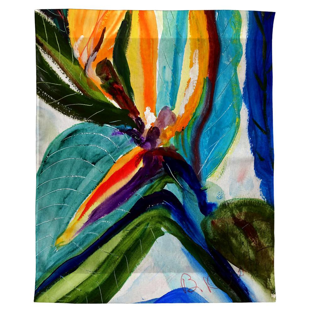 Teal Paradise Wall Hanging 24x30. Picture 1