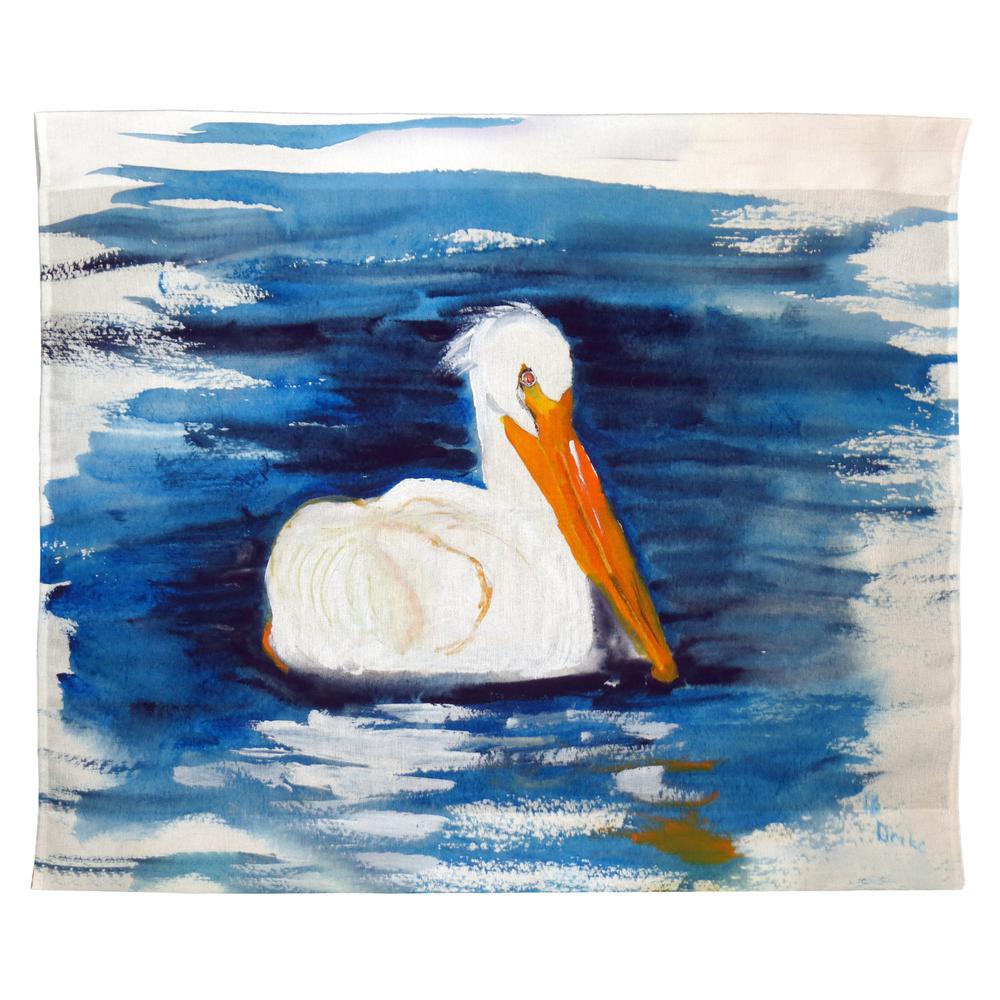 Spring Creek Pelican Outdoor Wall Hanging 24x30. Picture 1