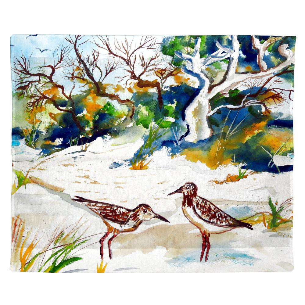 Trees & Beach Outdoor Wall Hanging 24x30. Picture 1