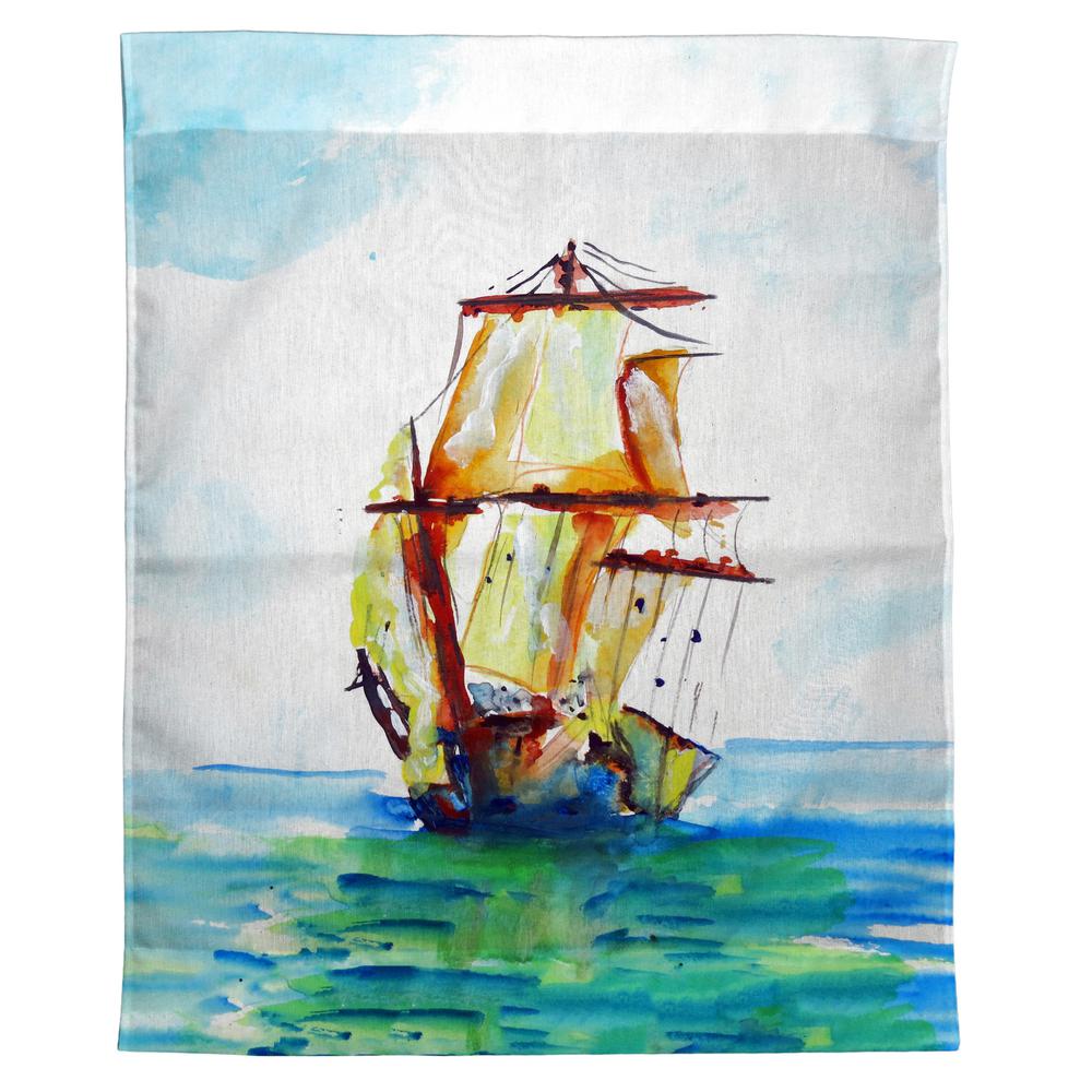 Tall Ship Outdoor Wall Hanging 24x30. Picture 1