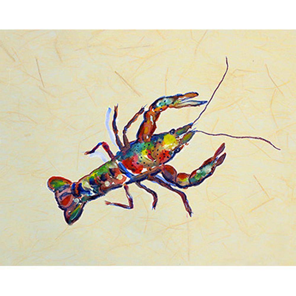 Crayfish B Outdoor Wall Hanging 24x30. Picture 1