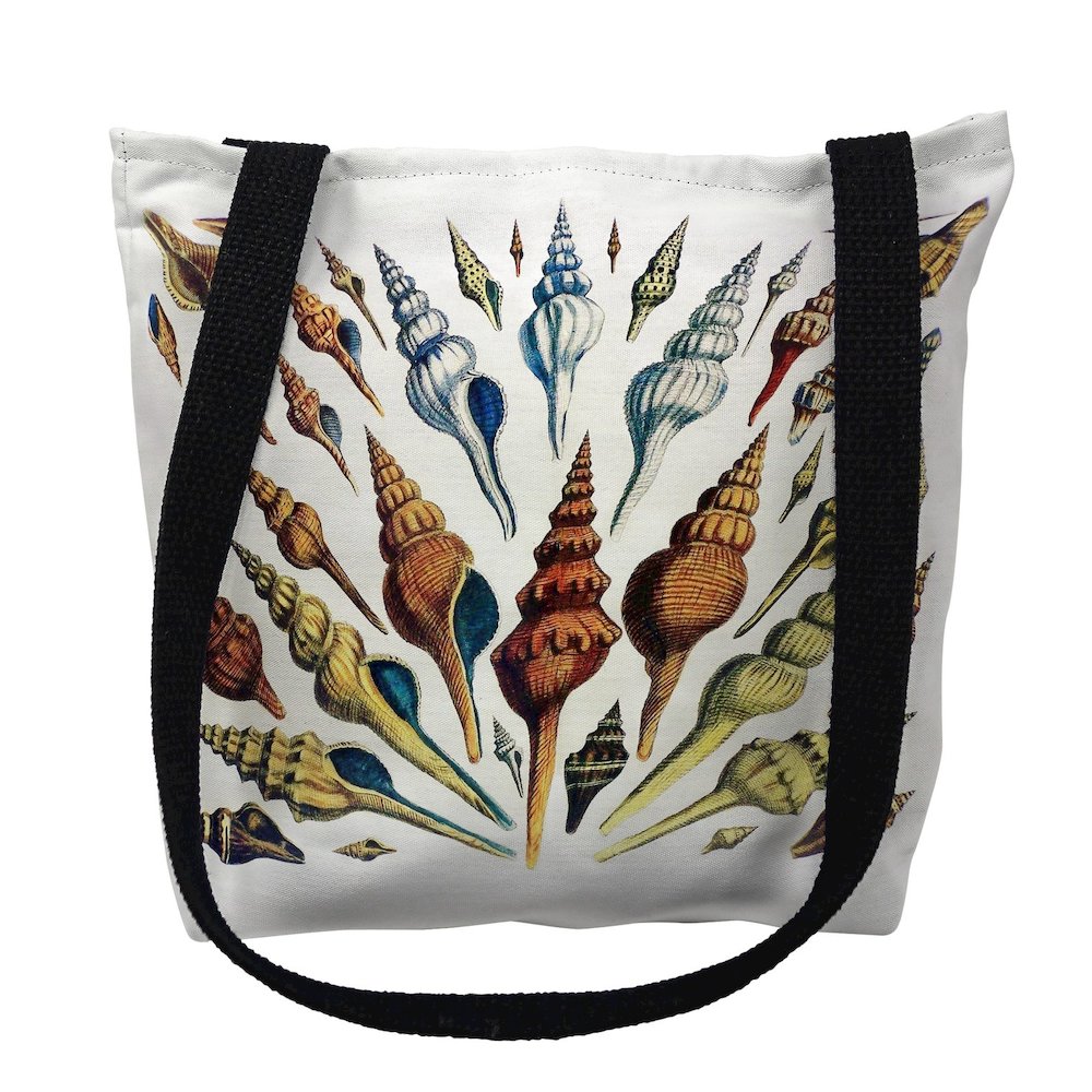 Multi Shells Large Tote Bag 18x18. Picture 1
