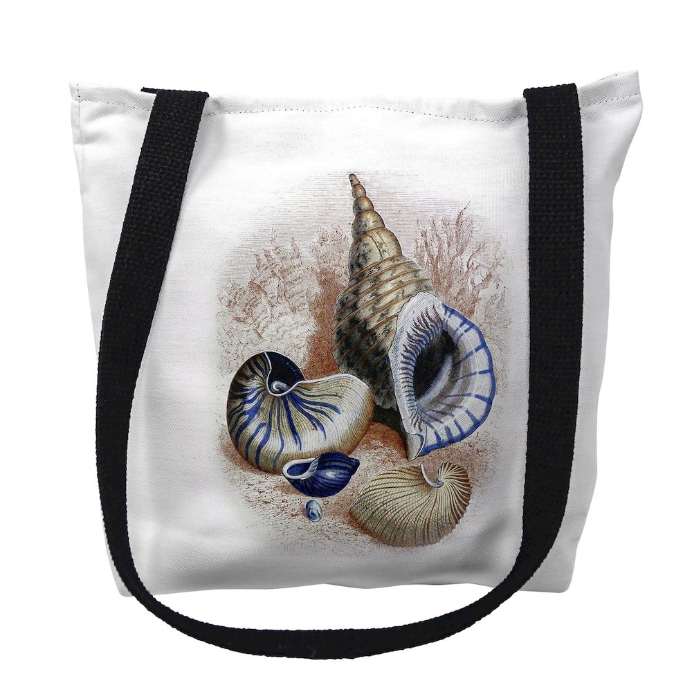 Four Shells Medium Tote Bag 16x16. Picture 1