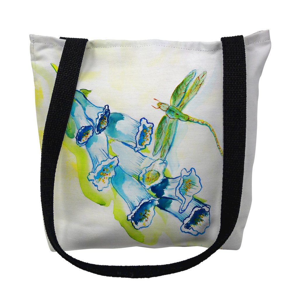 Foxglove Large Tote Bag 18x18. Picture 1