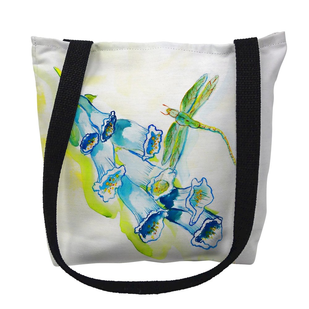 Foxglove Medium Tote Bag 16x16. Picture 1