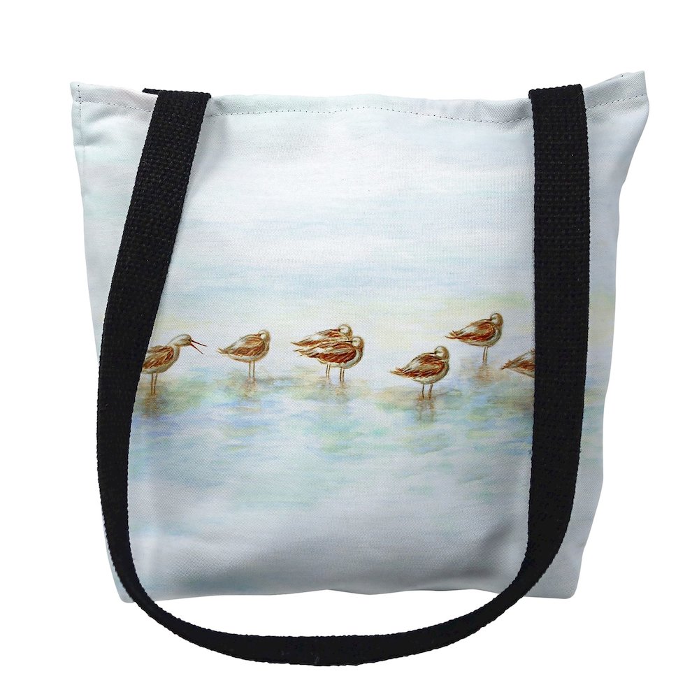 Avocets Medium Tote Bag 16x16. Picture 1