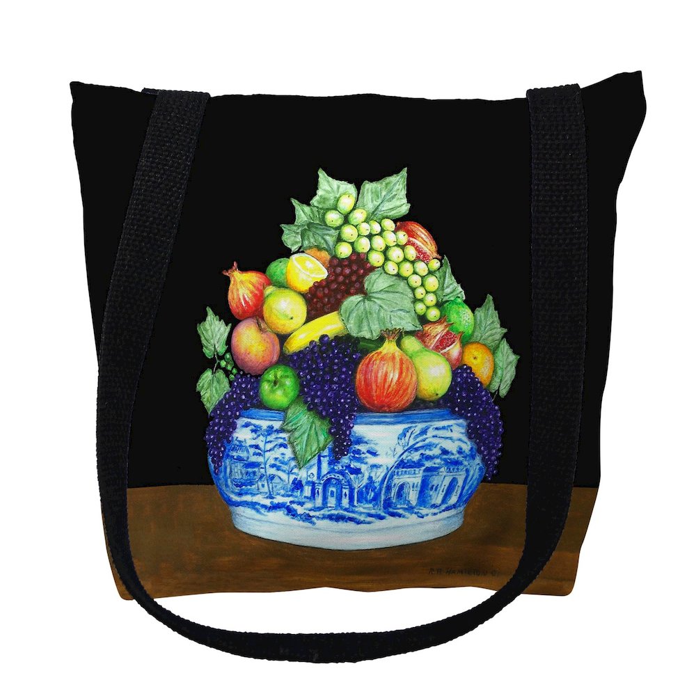 Fruit Bowl Small Tote Bag 13x13. Picture 1
